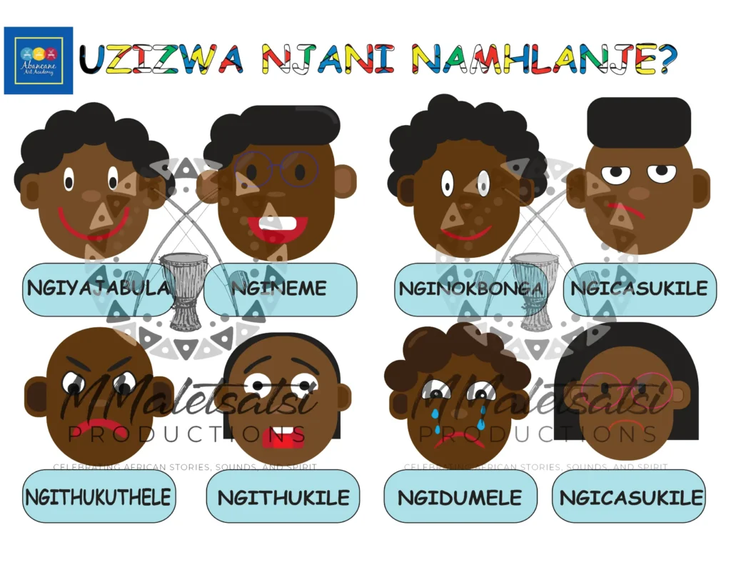 Imizwa/Emotions Chart