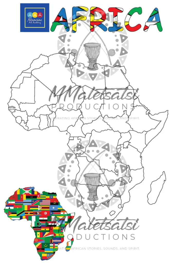 africa COLOR in flag